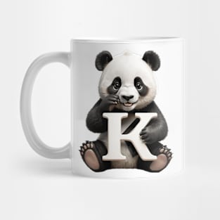 Panda with K Mug